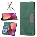 Custodia portafoglio in pelle con chiusura magnetica per Samsung