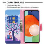 Custodia per telefono in pelle con disegno colorato, For Samsung Galaxy A13 4G, For Samsung Galaxy A33 5G
