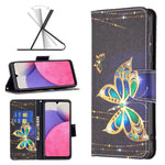 Custodia per telefono in pelle con disegno colorato, For Samsung Galaxy A13 4G, For Samsung Galaxy A33 5G