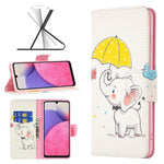 Custodia per telefono in pelle con disegno colorato, For Samsung Galaxy A13 4G, For Samsung Galaxy A33 5G