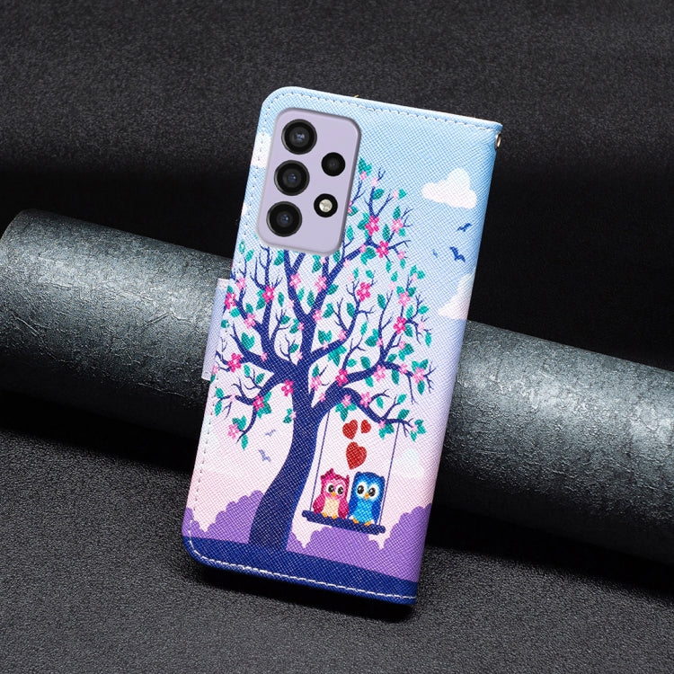 Custodia per telefono in pelle con disegno colorato, For Samsung Galaxy A73 5G, For Xiaomi 12