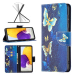 Custodia per telefono in pelle con disegno colorato, For Samsung Galaxy A73 5G, For Xiaomi 12