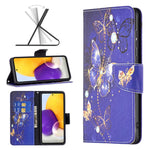 Custodia per telefono in pelle con disegno colorato, For Samsung Galaxy A73 5G, For Xiaomi 12