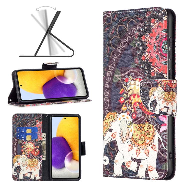 Custodia per telefono in pelle con disegno colorato, For Samsung Galaxy A73 5G, For Xiaomi 12