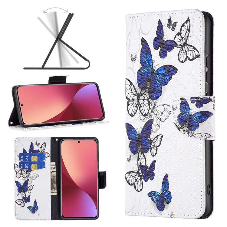 Custodia per telefono in pelle con disegno colorato, For Samsung Galaxy A73 5G, For Xiaomi 12