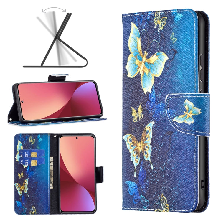 Custodia per telefono in pelle con disegno colorato, For Samsung Galaxy A73 5G, For Xiaomi 12