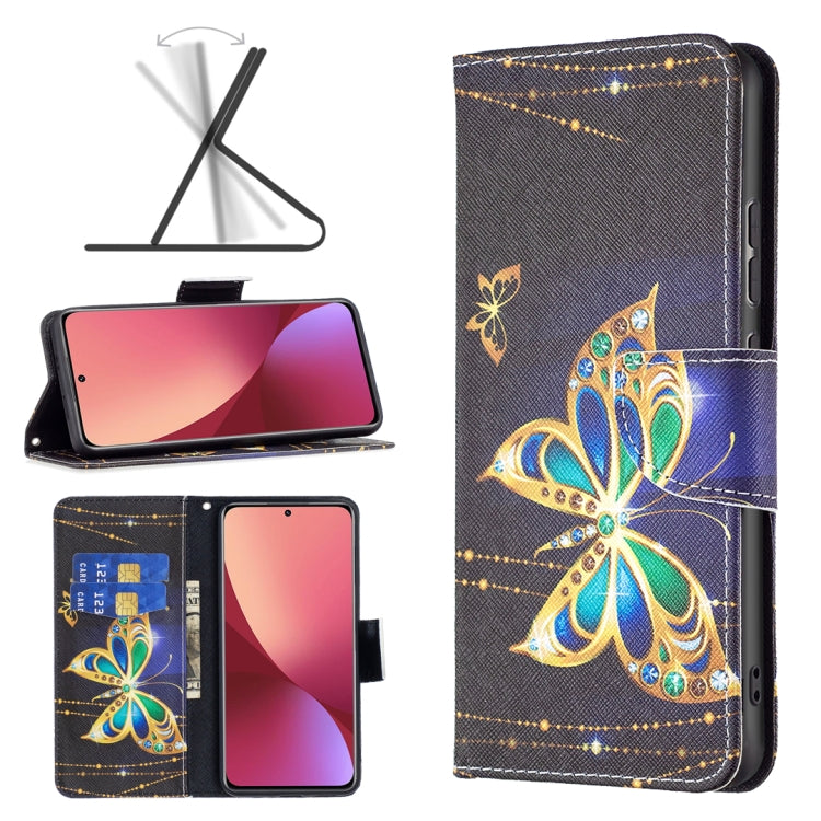 Custodia per telefono in pelle con disegno colorato, For Samsung Galaxy A73 5G, For Xiaomi 12