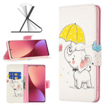 Custodia per telefono in pelle con disegno colorato, For Samsung Galaxy A73 5G, For Xiaomi 12