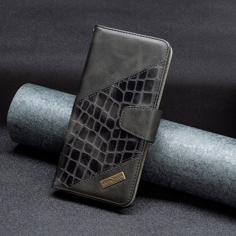 Custodia portafoglio in pelle PU con texture coccodrillo