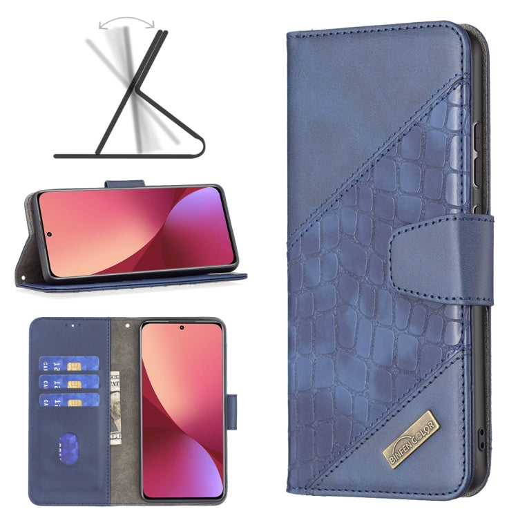 Custodia per telefono in pelle PU con texture coccodrillo abbinata, For Samsung Galaxy A13 4G, For Samsung Galaxy A33 5G, For Samsung Galaxy A73 5G, For Xiaomi 12