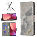 Custodia per telefono in pelle PU con texture coccodrillo abbinata, For Samsung Galaxy A13 4G, For Samsung Galaxy A33 5G, For Samsung Galaxy A73 5G, For Xiaomi 12