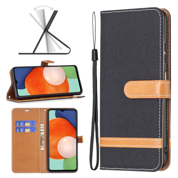 Custodia per cellulare in pelle color denim abbinata, For Samsung Galaxy A13 4G, For Samsung Galaxy A33 5G