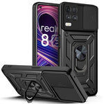 Design della fotocamera scorrevole Custodia per telefono in TPU + PC, For Samsung Galaxy A22 5G, For OPPO Realme 8 5G