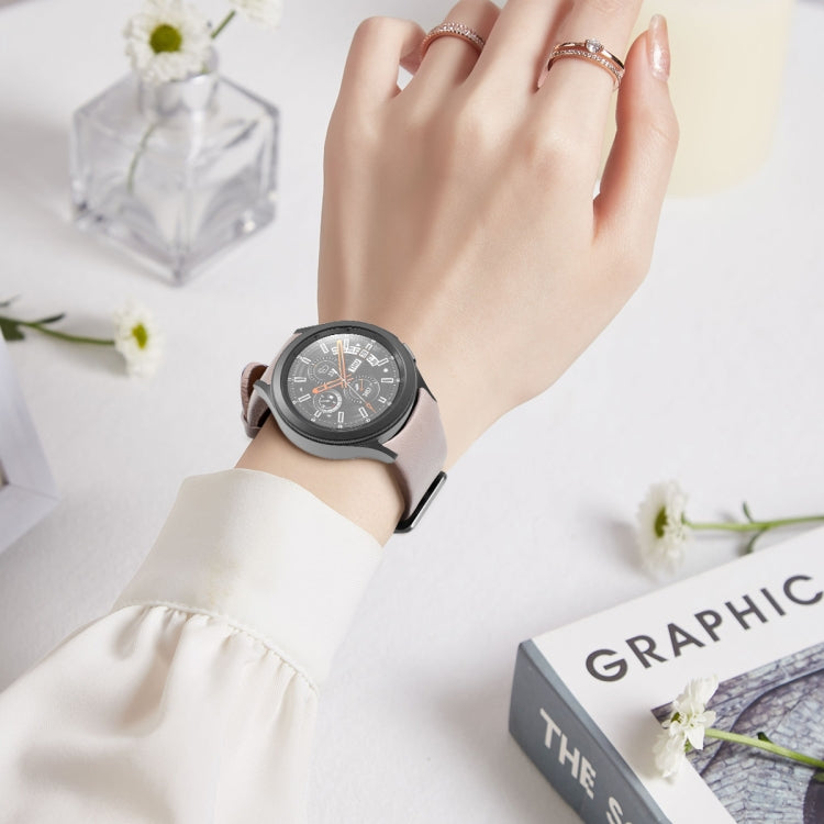 Cinturino in vera pelle, For Samsung Galaxy Watch4 40mm / 44mm