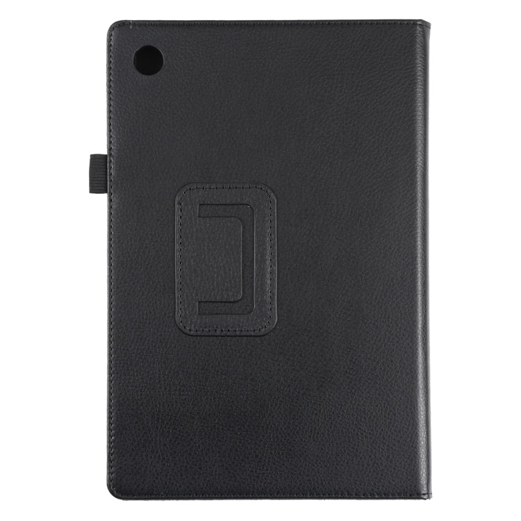 Custodia per tablet in pelle tinta unita Litchi Texture, For Samsung Galaxy Tab A8 10.5 2021