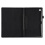 Custodia per tablet in pelle tinta unita Litchi Texture, For Samsung Galaxy Tab A8 10.5 2021