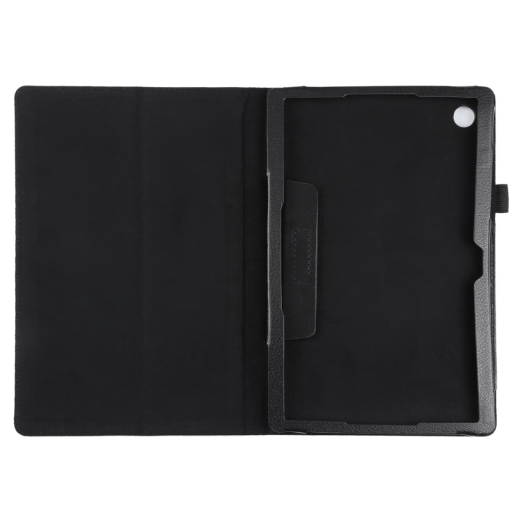 Custodia per tablet in pelle tinta unita Litchi Texture, For Samsung Galaxy Tab A8 10.5 2021