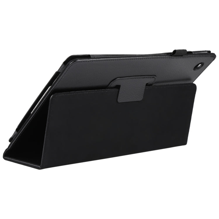 Custodia per tablet in pelle tinta unita Litchi Texture, For Samsung Galaxy Tab A8 10.5 2021