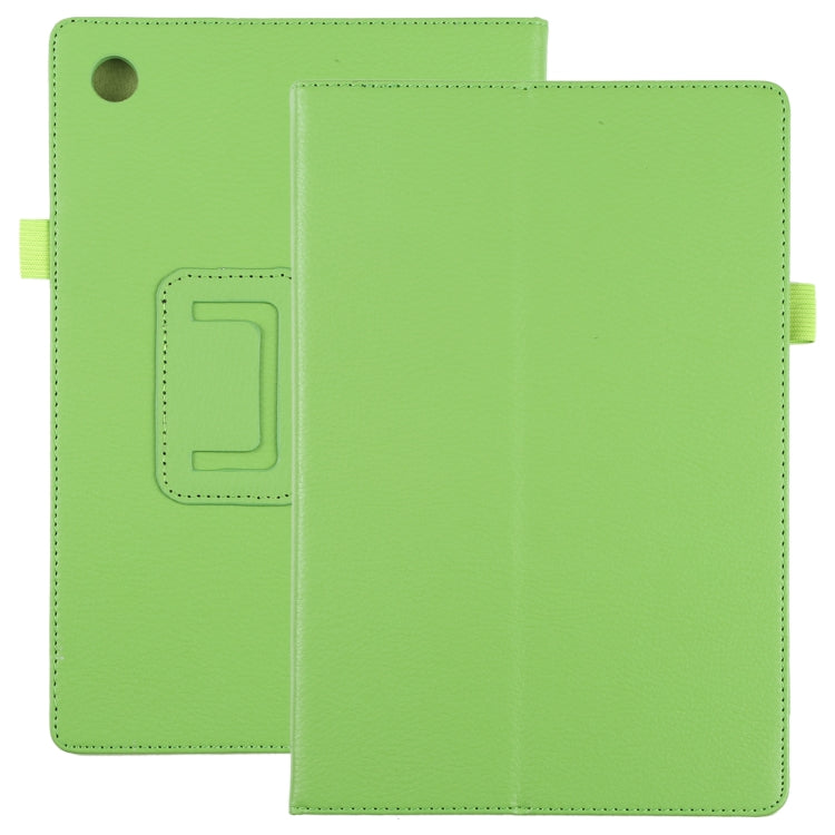 Custodia per tablet in pelle tinta unita Litchi Texture, For Samsung Galaxy Tab A8 10.5 2021