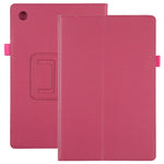Custodia per tablet in pelle tinta unita Litchi Texture, For Samsung Galaxy Tab A8 10.5 2021
