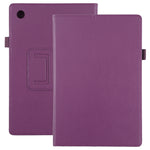 Custodia per tablet in pelle tinta unita Litchi Texture, For Samsung Galaxy Tab A8 10.5 2021