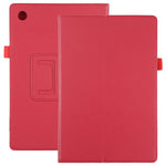 Custodia per tablet in pelle tinta unita Litchi Texture, For Samsung Galaxy Tab A8 10.5 2021