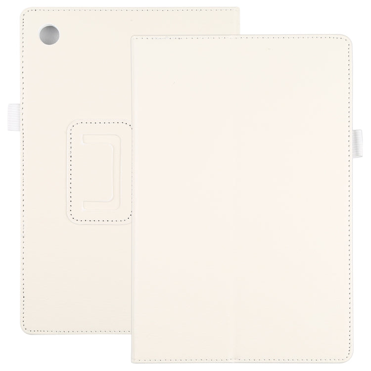 Custodia per tablet in pelle tinta unita Litchi Texture, For Samsung Galaxy Tab A8 10.5 2021