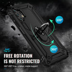 Custodia per telefono antiurto in TPU + PC con supporto, For Samsung Galaxy A13 4G, For Samsung Galaxy A73 5G