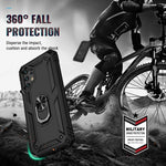 Custodia per telefono antiurto in TPU + PC con supporto, For Samsung Galaxy A13 4G, For Samsung Galaxy A73 5G
