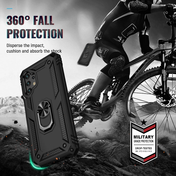 Custodia per telefono antiurto in TPU + PC con supporto, For Samsung Galaxy A13 4G, For Samsung Galaxy A73 5G