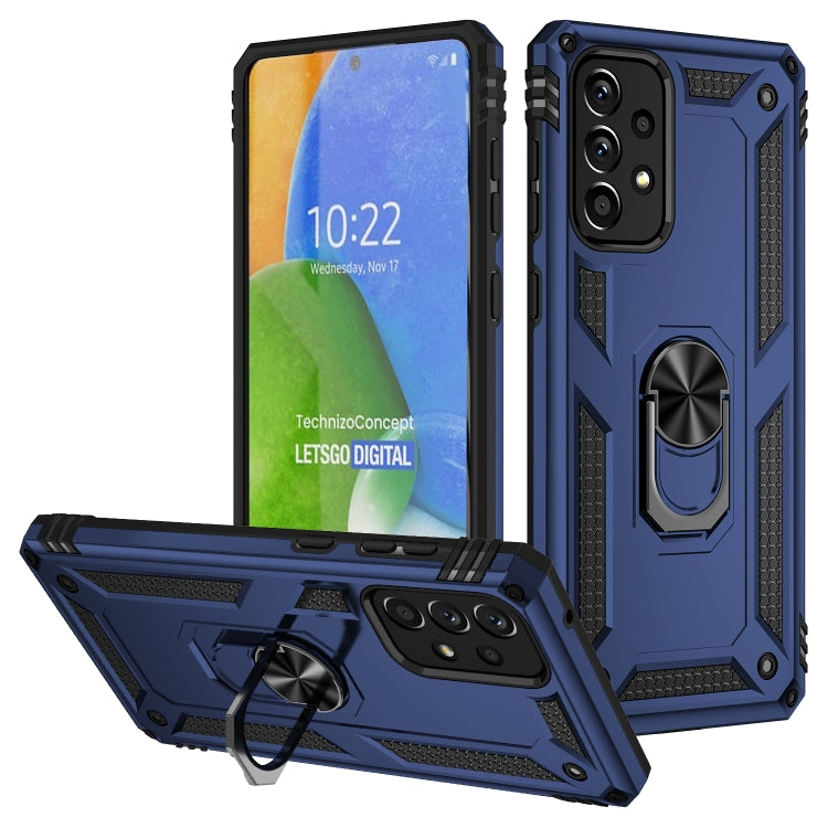 Custodia per telefono antiurto in TPU + PC con supporto, For Samsung Galaxy A13 4G, For Samsung Galaxy A73 5G