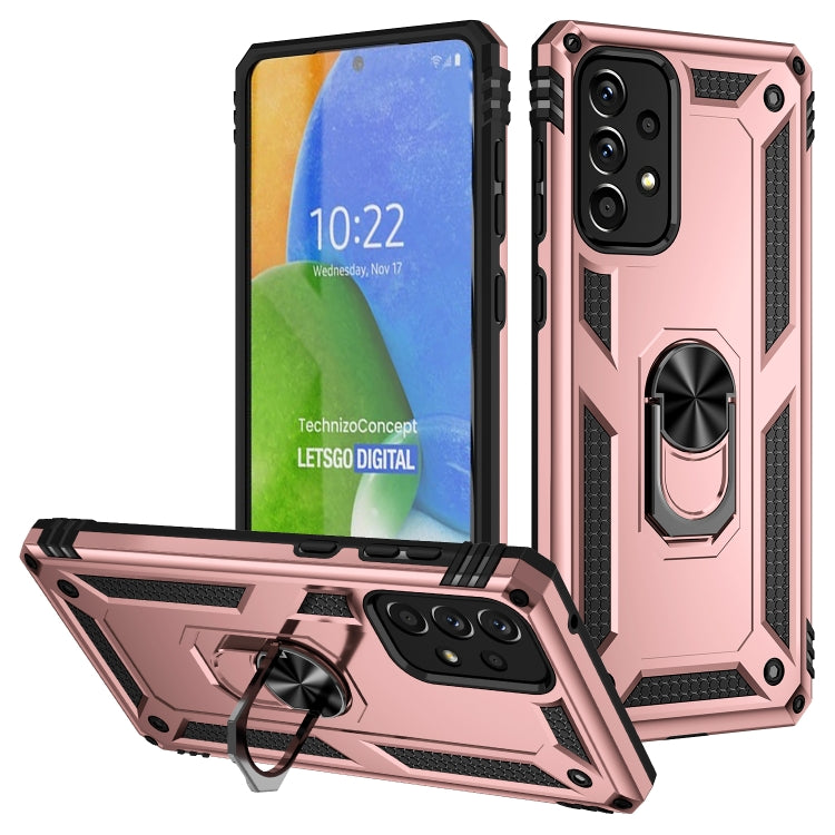 Custodia per telefono antiurto in TPU + PC con supporto, For Samsung Galaxy A13 4G, For Samsung Galaxy A73 5G