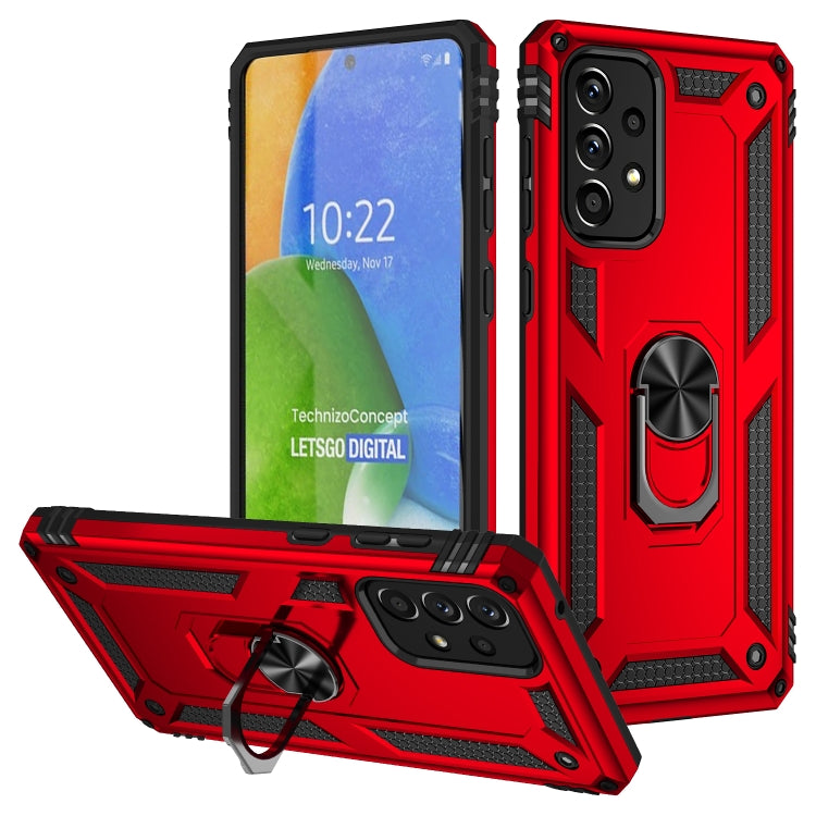 Custodia per telefono antiurto in TPU + PC con supporto, For Samsung Galaxy A13 4G, For Samsung Galaxy A73 5G