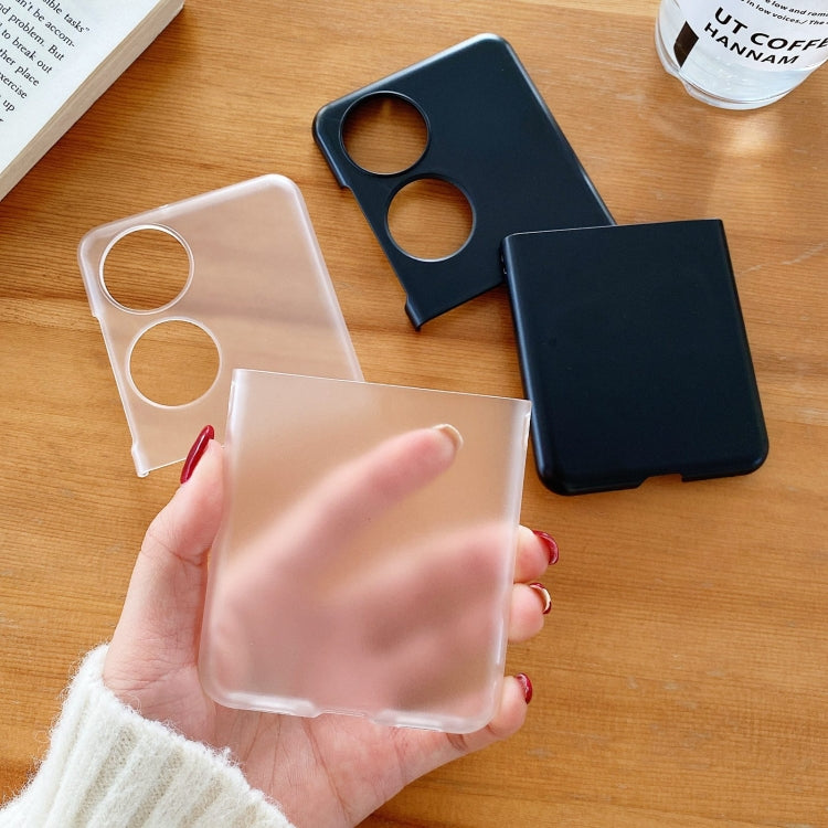 Custodia per telefono pieghevole per PC smerigliato, For Huawei P50 Pocket