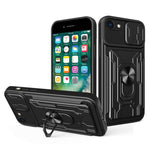 Custodia scorrevole con slot carte per iPhone 7/8/SE