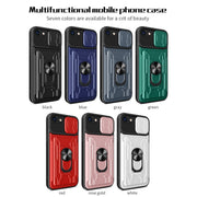 Custodia per telefono con scheda Camshield scorrevole, For iPhone 7 / 8 / SE 2022 / SE 2020, For iPhone 7 Plus / 8 Plus
