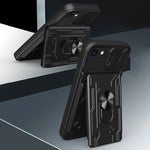 Custodia scorrevole con slot carte per iPhone 7/8/SE