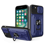 Custodia scorrevole con slot carte per iPhone 7/8/SE