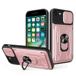Custodia scorrevole con slot carte per iPhone 7/8/SE