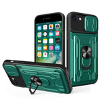 Custodia scorrevole con slot carte per iPhone 7/8/SE