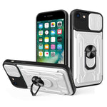 Custodia scorrevole con slot carte per iPhone 7/8/SE