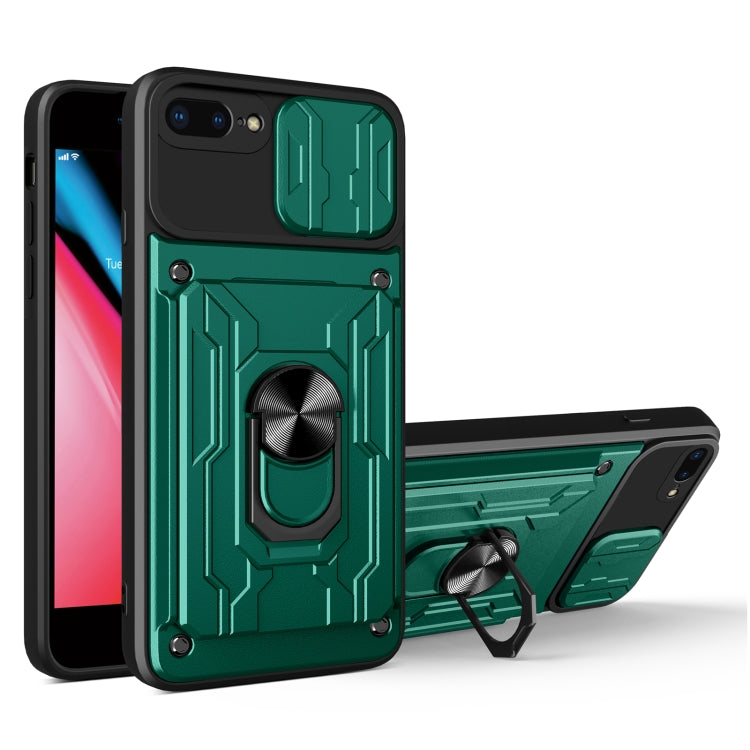 Custodia scorrevole con slot carte per iPhone 7/8/SE