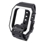 Cinturino integrato bicolore per la serie Apple Watch, 7 41mm / 6&SE&5&4 40mm / 3&2&1 38mm, 7 45mm / 6&SE&5&4 44mm / 3&2&1 42mm