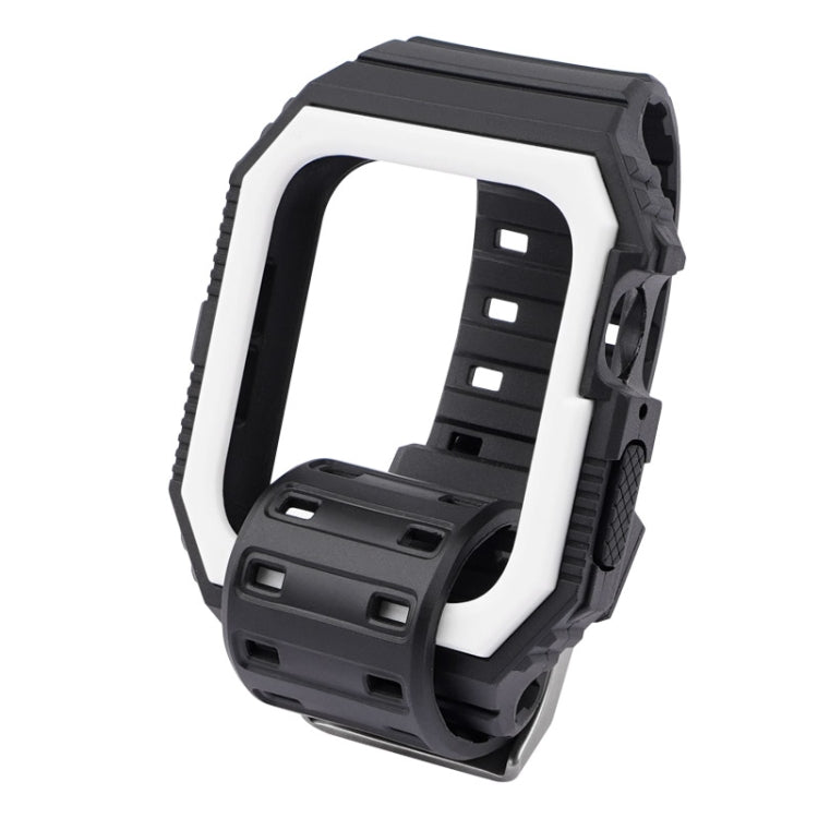 Cinturino integrato bicolore per la serie Apple Watch, 7 41mm / 6&SE&5&4 40mm / 3&2&1 38mm, 7 45mm / 6&SE&5&4 44mm / 3&2&1 42mm