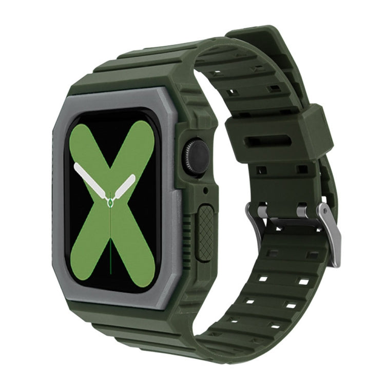 Cinturino integrato bicolore per la serie Apple Watch, 7 41mm / 6&SE&5&4 40mm / 3&2&1 38mm, 7 45mm / 6&SE&5&4 44mm / 3&2&1 42mm