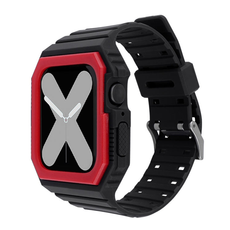 Cinturino integrato bicolore per la serie Apple Watch, 7 41mm / 6&SE&5&4 40mm / 3&2&1 38mm, 7 45mm / 6&SE&5&4 44mm / 3&2&1 42mm