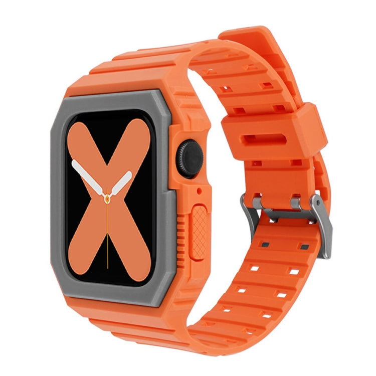 Cinturino integrato bicolore per la serie Apple Watch, 7 41mm / 6&SE&5&4 40mm / 3&2&1 38mm, 7 45mm / 6&SE&5&4 44mm / 3&2&1 42mm