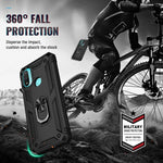 Custodia per telefono antiurto in TPU + supporto per PC, For Motorola Moto E20 / E30 / E40, For Huawei nova 9, For OPPO Reno6 5G