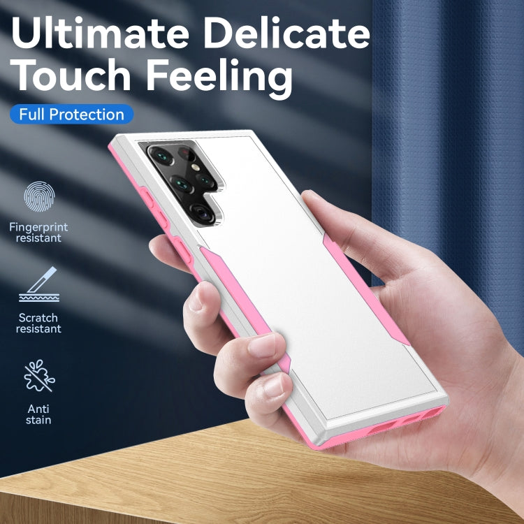 Custodia per telefono Pioneer Armor Heavy Duty PC + TPU, For Samsung Galaxy S22 Ultra 5G, For Samsung Galaxy S22+ 5G