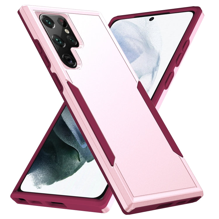Custodia per telefono Pioneer Armor Heavy Duty PC + TPU, For Samsung Galaxy S22 Ultra 5G, For Samsung Galaxy S22+ 5G